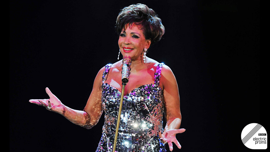 Dame Shirley Bassey at the Electric Proms 2009