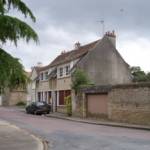 Site of the 'Requis estaminet', Plumetot, Calvados, France in July 2004. On 7th July 1944, Pierre, Andrée and Eliane Requis were killed in their home when a German shell went into the room in which they were sleeping.
