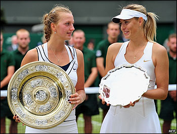 Petra Kvitova y Maria Sharapova