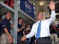 Bush em campanha