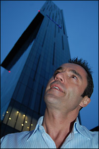 Geoff Edwards and the Beetham Tower