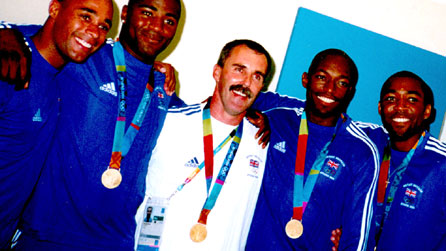 Steve Perks - Coach of the gold medal-winning Olympic relay team