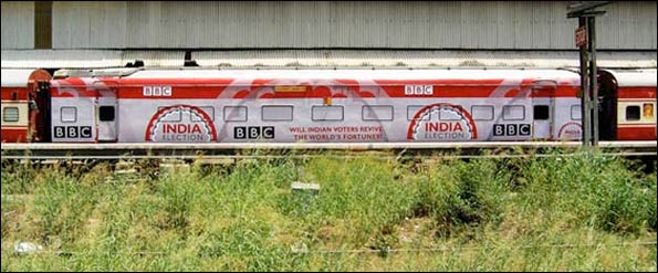 bbc india election train