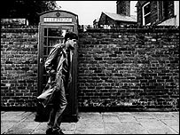 Ian Curtis (Sam Riley) in Control