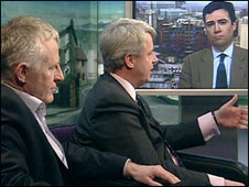 Health spokesmen on the Politics Show