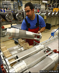 An engineer at Siemens, Berlin, 15 Dec 08