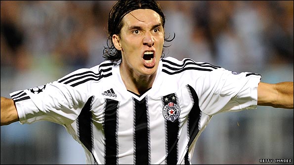 Partizan rely heavily on the goals of Brazilian-born striker Cleo