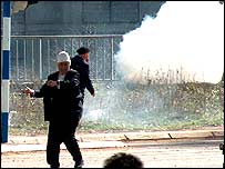 Kosova'daki çatışmalara katılan bir Arnavut 