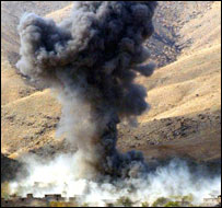 حمله هوايی به يک "موضع گروه طالبان" در ولايت کنر