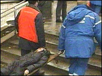 Vítima de explosão em Moscou