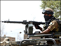 ISAF'te görev yapan bir İtalyan asker