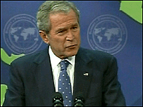 Luiz Inácio Lula da Silva e George W. Bush