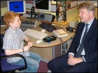 Ben with Colonel Matthews