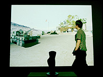 Počítačová simulace úkrytu bin Ládina