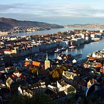 Bergen from Floeyen