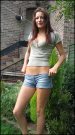 Tonileigh poses for the camera...