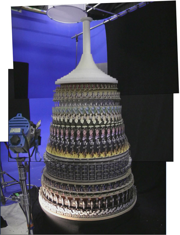 The completed phonotrope - copyright Jim le Fevre 2010