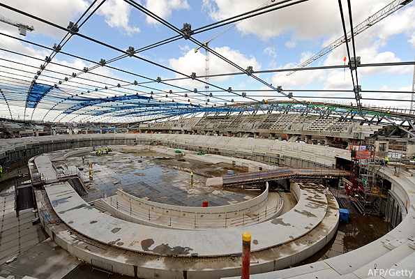 Velodrome for the 2012 Olympics