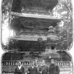 4 men at Temple