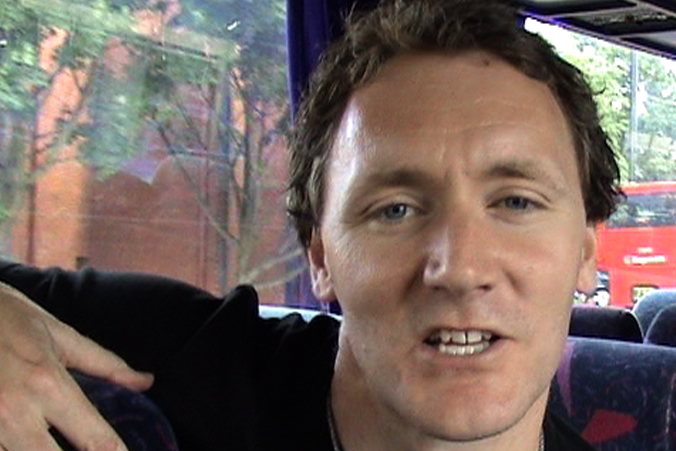 Children from Carpenters Primary in Stratford get a birds-eye view of the developing Olympic Site right next to their School. 