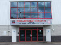 Broadfield Stadium home of Crawley Town FC