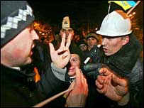 Ukraynalı göstericiler