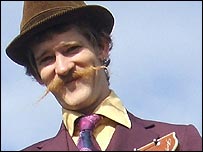 Kev Rogers and his winning moustache
