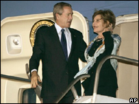 George Bush ve Laura Bush