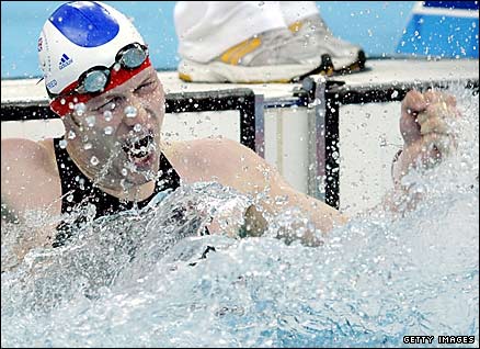 Sascha Kindred celebrates his victory