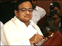 वित्तमंत्री पी चिदंबरम