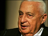 İsrail Başbakanı Ariel Şaron