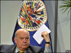 José Miguel Insulza, secretario general de la OEA