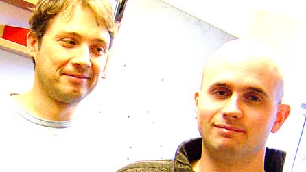 Henry Stott and Alex Morton