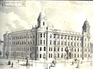 an artist's sketch of the Belfast Tech
