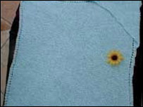 Baby blanket with hood