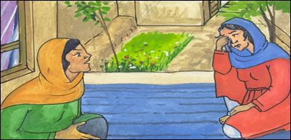 ماه جبين و بی بی گل