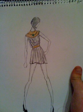 Greek Goddess Look #2