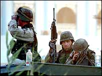 Soldados americanos no Iraque