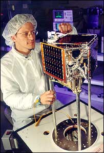 Nanossatélite SNAP-1 (Foto:SSTL)