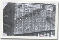 Rhan o'r adeilad newydd