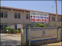 Trincomalee hospital on Wednesday
