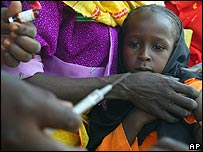 एक अफ़्रीकी बच्चा