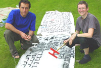 Carlos Pinatti a Christine Mills