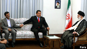 رهبران ایران و چاوز