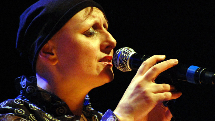 Inge Thomson - live at A Scottish Songbook at the Glasgow Royal Concert Hall. Photo by Julie Broadfoot.