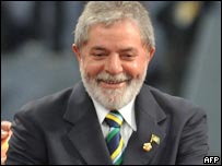 Lula na abertura de Pequim 2008