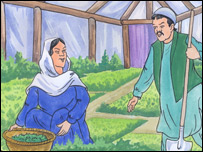 لالباز،غوټۍ