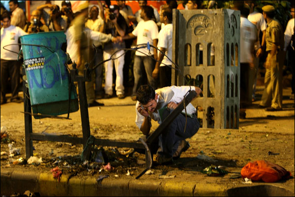 दिल्ली धमाकों की तस्वीरें