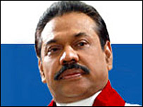 President Mahinda Rajapaksa