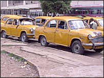 Taxi v Kalkatě